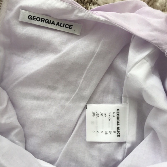 SOLD. NWOT Georgia Alice Puff Sleeve Top - Picture 7 of 7